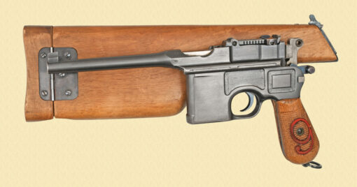 Mauser C96 „Red 9“ – Pistole im Kaliber 9x19mm